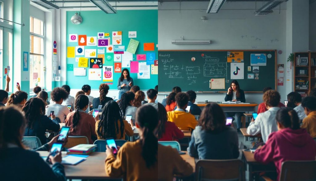 découvrez comment snapchat, instagram et tiktok captivent les jeunes et deviennent des rivaux inattendus de l'école en influençant la concentration, la sociabilité et la motivation des élèves.