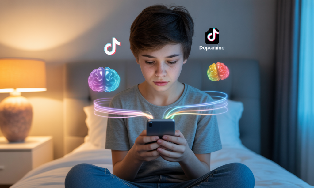 découvrez comment l'addiction à tiktok transforme la dopamine en monnaie d'échange, remplaçant l'argent de poche chez les jeunes et impactant leur comportement.