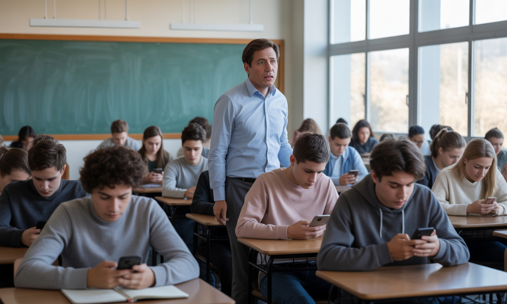 un professeur partage son expérience et alerte sur le temps que les élèves consacrent à tiktok au détriment de leurs études.