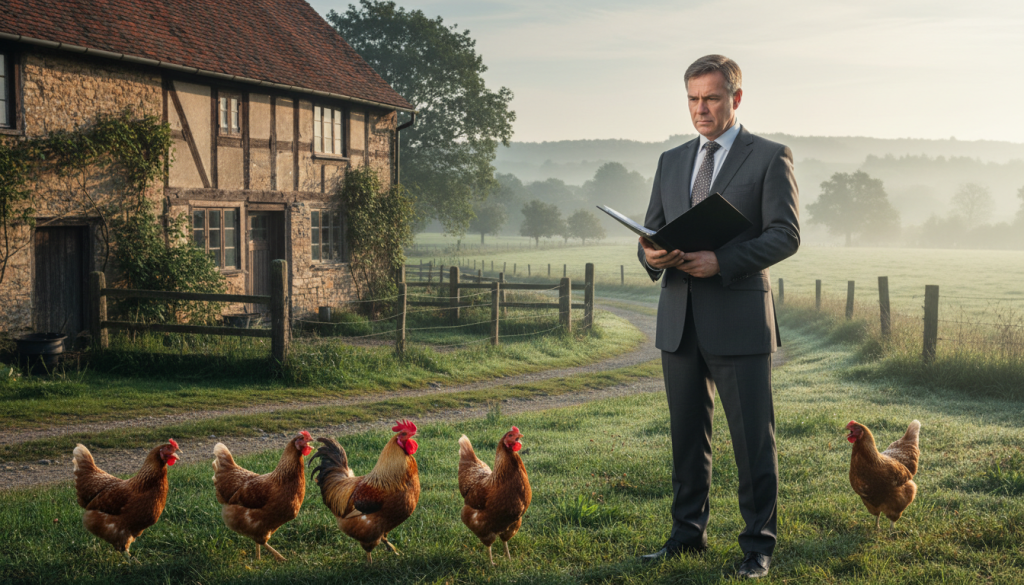 découvrez comment un constat d'huissier peut prouver la répétitivité des aboiements des poules ou autres animaux et vous aider à résoudre les troubles de voisinage.