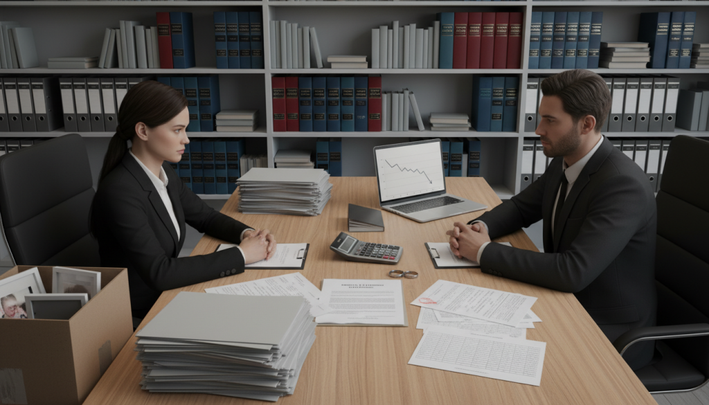 découvrez comment se déroule la liquidation du régime matrimonial lors d'un divorce et quels sont les frais réels à prévoir pour éviter les mauvaises surprises.