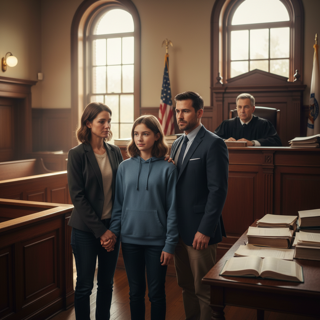 découvrez comment un juge a pris la décision concernant le lieu de vie de ma fille de 14 ans, lui offrant la liberté de choisir son domicile.