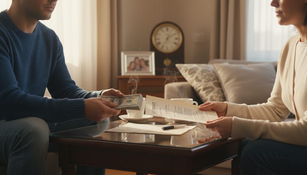 découvrez comment un prêt d'argent entre proches peut devenir une dette légale grâce à un acte officiel, assurant sécurité et clarté pour les deux parties.