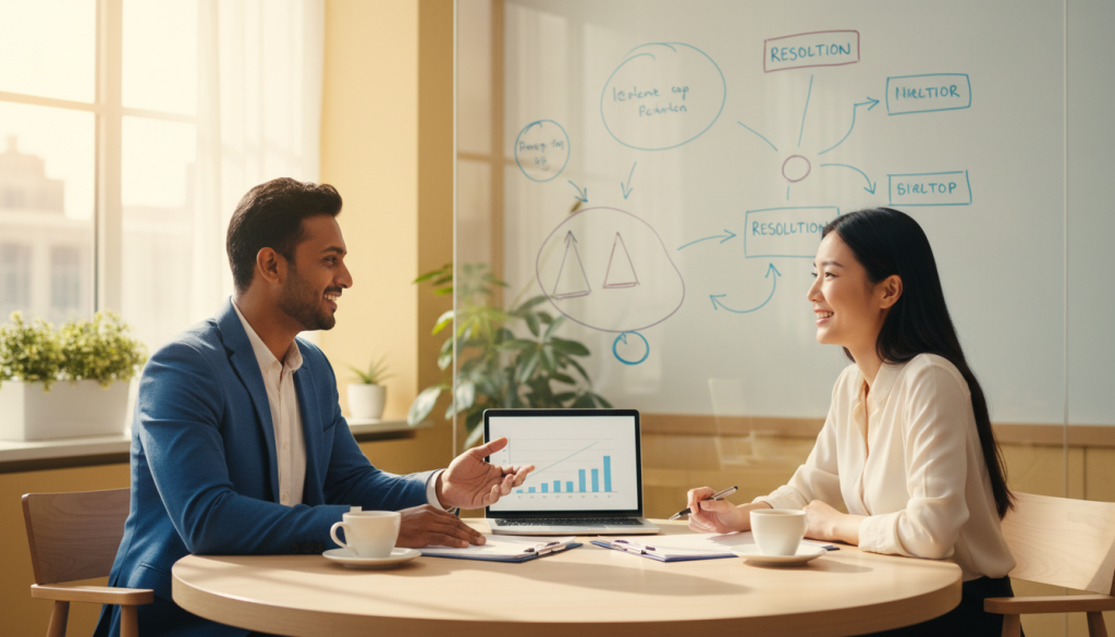 découvrez les étapes clés pour résoudre un litige par des solutions amiables et éviter les conflits juridiques grâce à des méthodes efficaces et conciliantes.