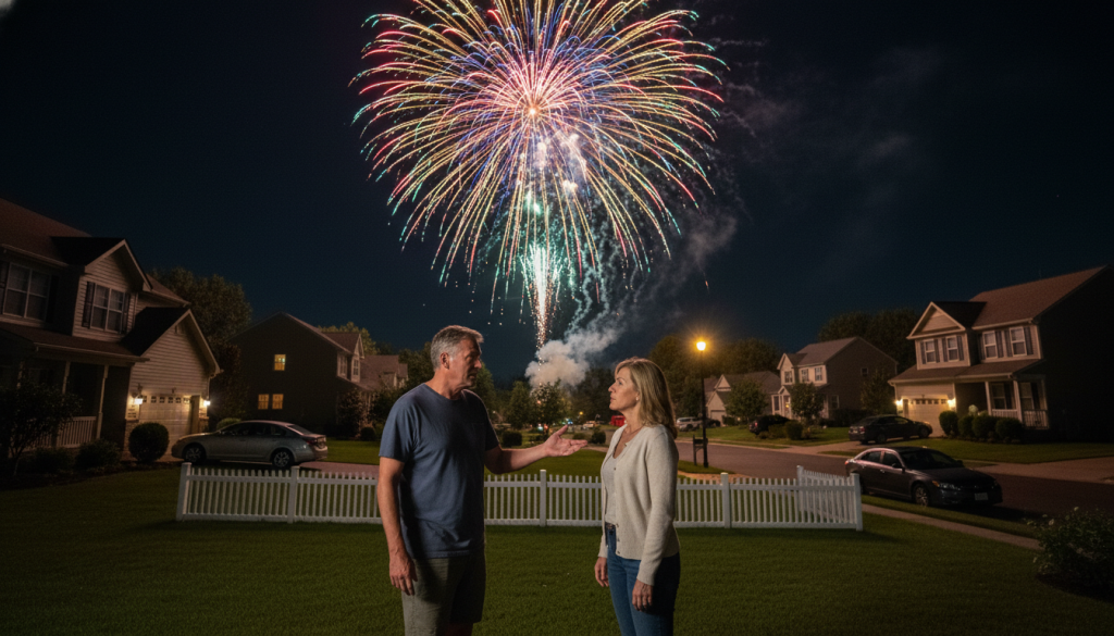 découvrez la réglementation essentielle sur les feux d'artifice privés pour garantir la sécurité et limiter les nuisances sonores, et comment l'utiliser pour prévenir les troubles avec votre voisin.