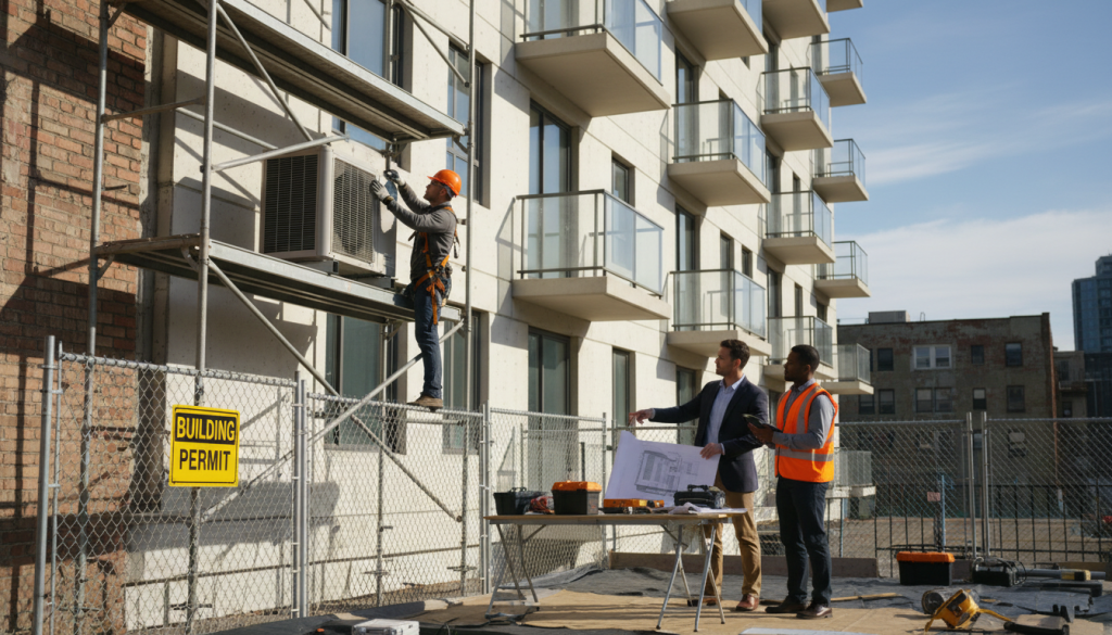 découvrez les démarches obligatoires en assemblée générale avant d'installer un climatiseur et de modifier la façade de votre immeuble, pour respecter les règles et éviter les litiges.