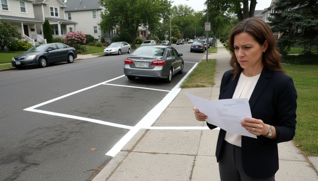découvrez la procédure à suivre lorsque votre voisin réalise un marquage au sol abusif sans autorisation. apprenez comment le contraindre légalement à effacer sa place peinte illégalement.