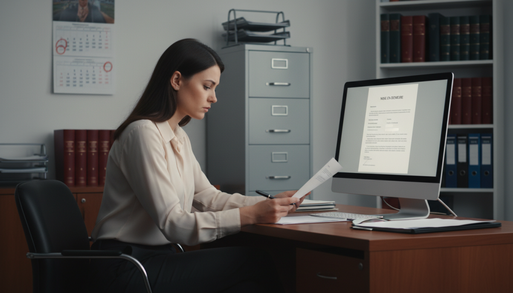 découvrez les démarches à suivre lorsqu'un employeur refuse de vous fournir une attestation de travail, notamment comment envoyer une mise en demeure formelle pour faire valoir vos droits.