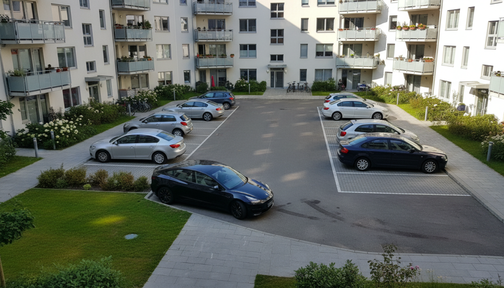 découvrez dans cet article quand le stationnement sur les parties communes d'une copropriété, sans attribution officielle, devient illégal et quelles sont les conséquences pour les occupants.