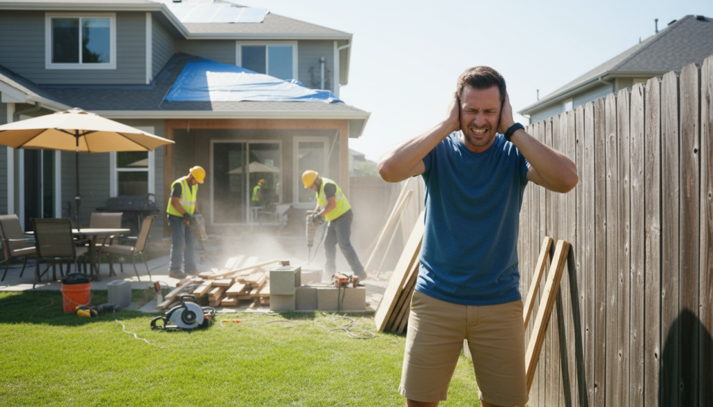 découvrez comment gérer efficacement les nuisances sonores causées par les travaux chez le voisin et faites valoir vos droits pour préserver votre tranquillité.