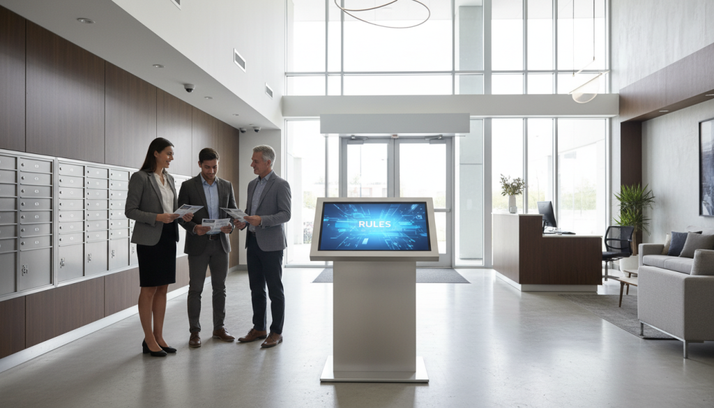 découvrez où et comment le syndic doit afficher obligatoirement le règlement de copropriété pour garantir son accessibilité à tous les copropriétaires.