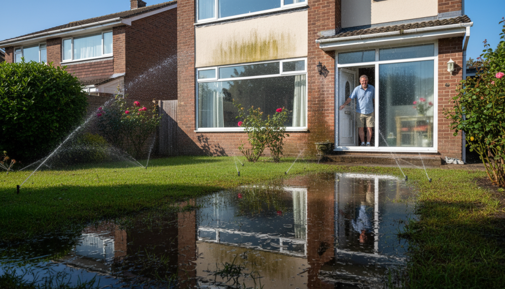 découvrez comment l'arrosage excessif peut entraîner des problèmes d'humidité et de nuisances chez vous, et apprenez vos droits pour prévenir l'abus du droit d'arrosage.