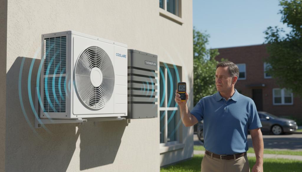découvrez les normes de décibels à respecter pour un climatiseur ou une pompe à chaleur silencieux. apprenez à identifier et résoudre les problèmes de bruit rapidement.
