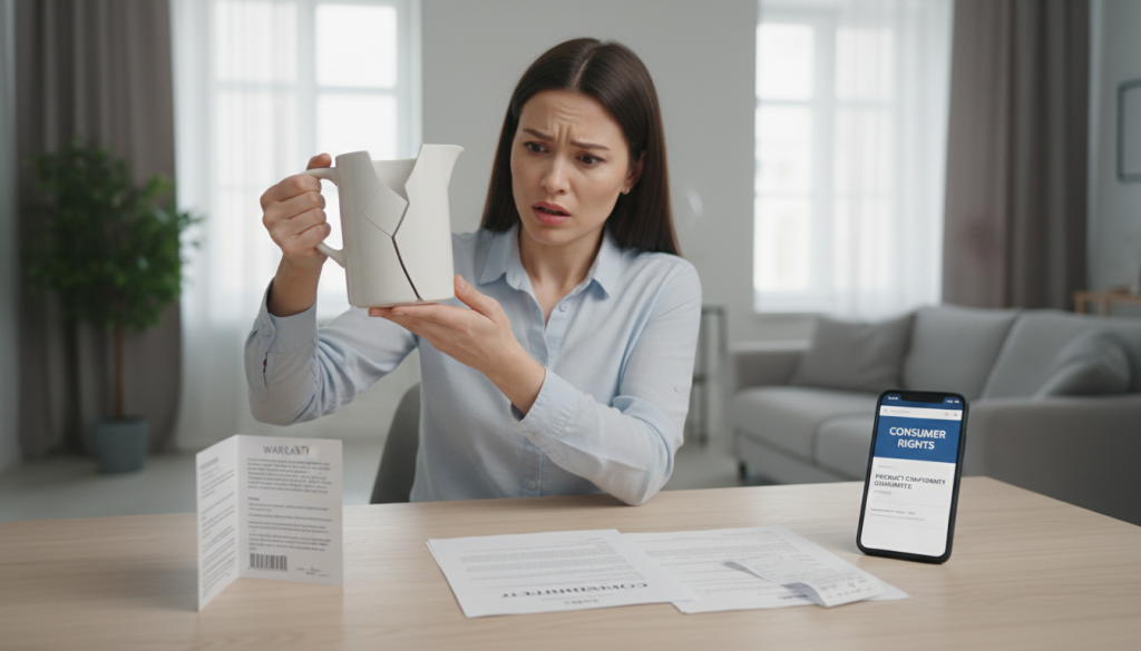 découvrez comment procéder si vous recevez un produit non conforme ou défectueux et comment bénéficier de la garantie légale de conformité pour faire valoir vos droits.