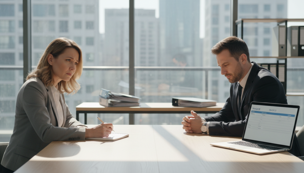 découvrez comment agir lorsque un professionnel refuse de fournir un devis ou une facture détaillée, en comprenant vos droits et l'obligation d'information et de transparence.