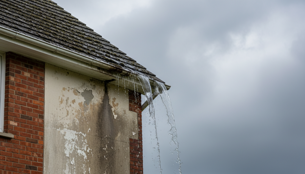 découvrez comment exiger la réparation rapide d'une gouttière qui fuit pour protéger efficacement votre façade des dommages causés par les écoulements d'eau.
