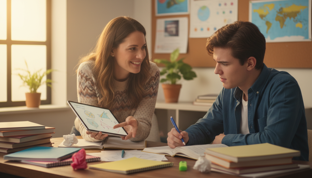 découvrez comment trouver le tuteur idéal avec aide au top pour redonner confiance et motivation à un élève en difficulté scolaire.