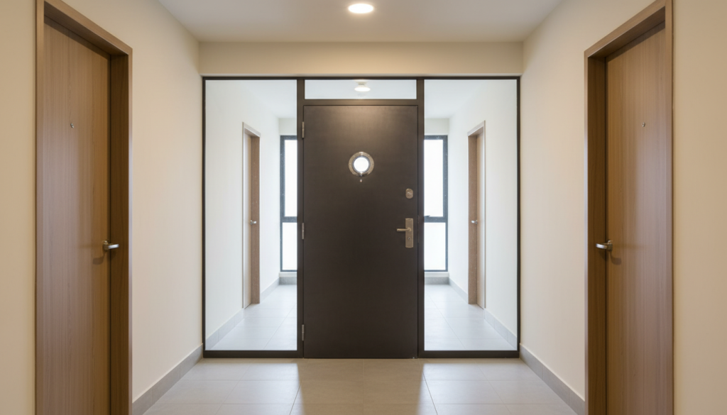 découvrez pourquoi il est impératif d'obtenir l'accord de la copropriété avant de modifier l'aspect extérieur d'une porte palière blindée, afin de respecter les règles et éviter les litiges.