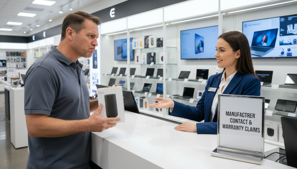 découvrez vos droits lorsque le service après-vente vous oriente vers le fabricant et comprenez l'obligation de garantie du vendeur professionnel en cas de défaut de produit.