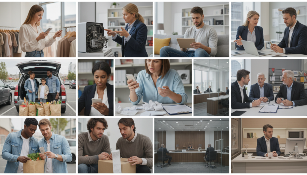 découvrez notre sélection de 10 titres essentiels sur la consommation et les litiges commerciaux pour mieux comprendre vos droits et résoudre efficacement vos conflits.