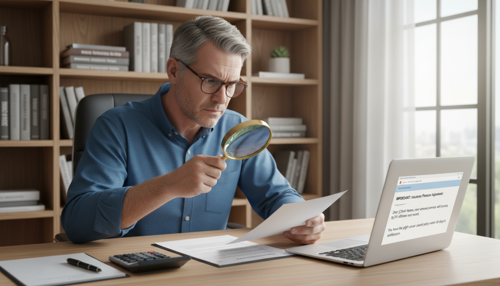 découvrez vos droits face à une augmentation abusive de prime d'assurance et comment exercer votre droit de résiliation après notification.