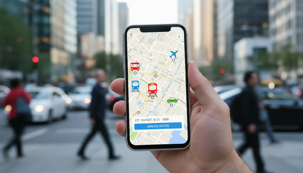 estimez rapidement et facilement votre budget transport en seulement 30 secondes avec rome2rio, votre outil incontournable pour planifier vos déplacements.